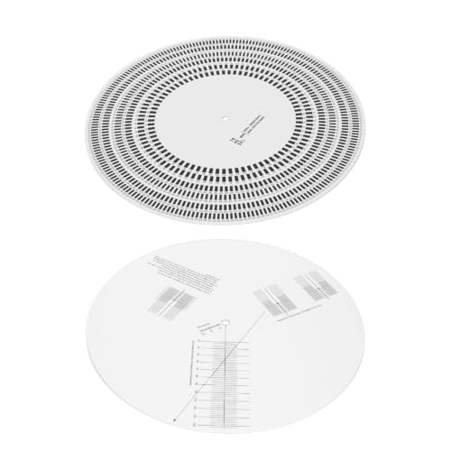 Anu Limen turntable stroboscope disc for 33, 45, and 78 RPM speed calibration on vinyl record players