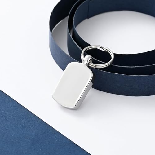 Pet Cremation Jewellery Wolf Poker Urn Necklaces for Ashes Stainless Steel Keepsake Memorial Pet Ash Pendant Jewellery for Men Women Silver-2PCS