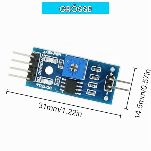 Pressure Sensor SF15-150 ZD10-100 Resistance Pressure + Linear Voltage Converter Module with DuPont Cable for Arduino 51 MCU STM32 Voltage conversion