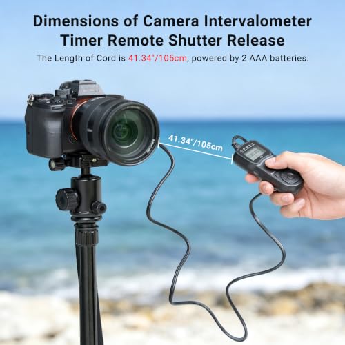 Replaces RS-60E3 Camera Intervalometer Timer Remote Shutter Release Control Replace RS-60E3