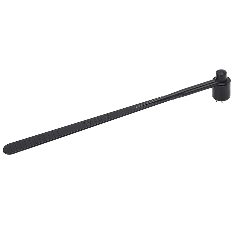 Sonew [Plum Blossom Hammer, ABS Handle] Single Sided Needle Tool Black Stainless Steel for Industry