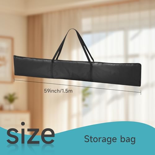 Ziyutam 60-inch guide rail bag with thick foam, 600D Oxford cloth, and protective carrying case for track saw rails
