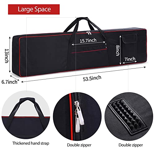 88 Keyboard Case Red and 61 Keyboard Carring Bag