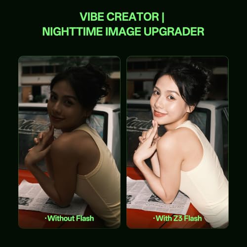 VILTROX Z3 TTL Flash for Canon, GN16, 26W/s 1800mAh Mini Flash for Camera