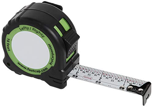 FastCap ProCarpenter Standard and Reverse measuring tape bundle with dual-direction tape measures