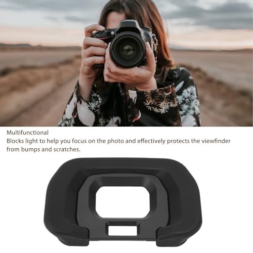 Viewfinder Eyecup Replacement, ABS Rubber Protector with Eyepiece for Mirrorless Cameras