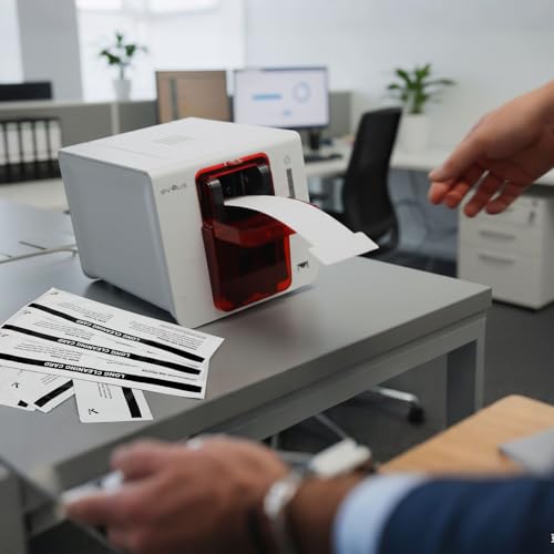 Feifeiya Set of 10 Cleaning Cards Kit for ID Card Printer Maintenance