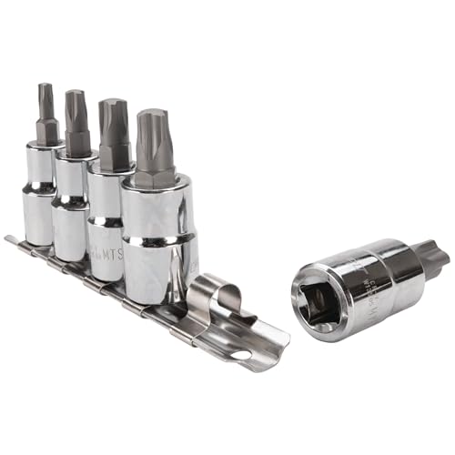 Performance Tool W13500 5-piece 3/8-inch drive Mortorq bit socket set