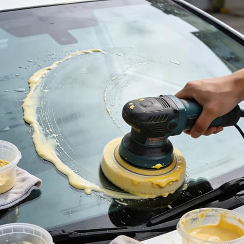 1 lb Cerium Oxide Polishing Powder in Plastic Bottle, 3.5-Micron High-Grade Compound for Fine Scratch Repair and Polishing of Glass Surfaces and Ceramics