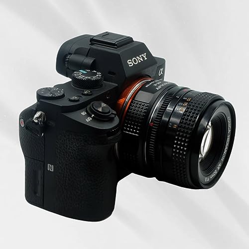 PHOLSY Lens Mount Adapter Compatible with Konica AR Lens and Sony E Camera Konica AR to Sony E