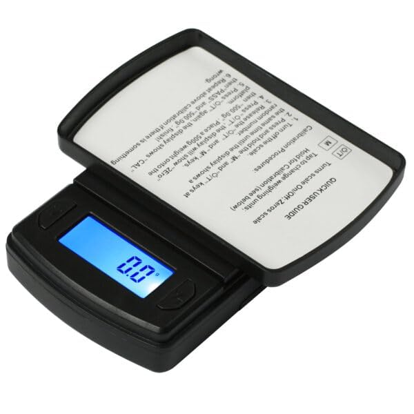 [Australia - AusPower] - United Scientific™ UNEDSCL-600 Precision Pocket Scale, 600g, 0.1g Resolution, Designed for use with Jewelry, Food, The Laboratory, or Classroom, 1 Each 