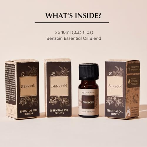 Benzoin Resin Diffuser Blend with Styrax Extract, 30ml, Aromafume