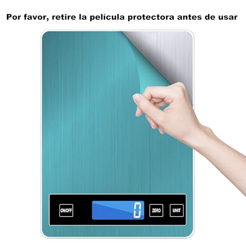 Kitchen Scales, 33lb/15kg Digital Kitchen Cooking Scales with LCD Display +Stainless Steel+Tempered Glass, Accuracy up to 1g - g/kg/lb:oz/ml/fl'oz -USB or Battery Operated