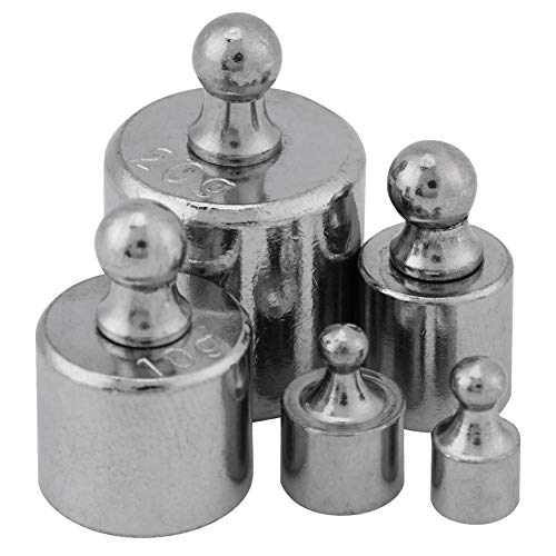 Calibration Weight Set Precision Calibration for Digital Scales Calibration in Laboratory and Home Walfront 1g, 2g, 5g, 10g, 20g Weight Test Set for Accurate Weight Measurement with Easy Handling