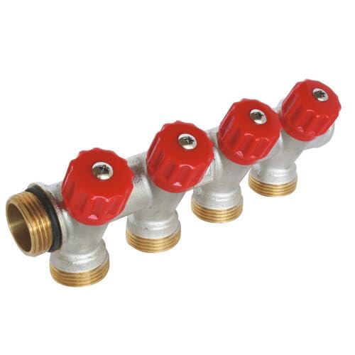 Somatherm 4020-04-20R 1 x Sani Collar, Easy Lock 4 Output 3/4-3/4Ek, with Mini Valves