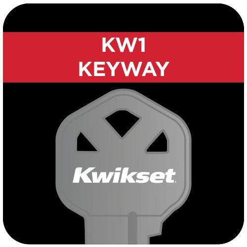 Kwikset 985 Double Cylinder Deadbolt featuring SmartKey® in Satin Nickel