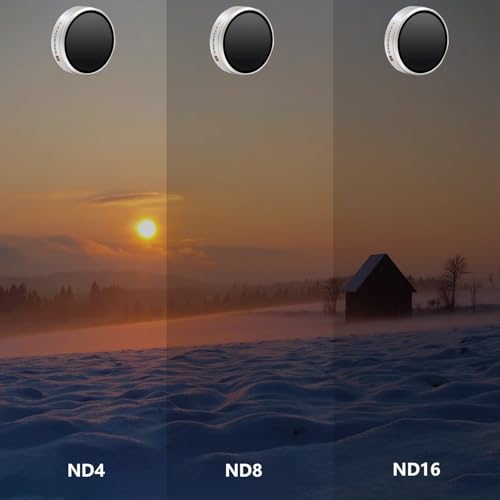 ND Filter Set for DJI Phantom 4 Pro, Pro+ and Advanced, 3 Pack ND Phantom 4 Pro/Pro+/Advanced