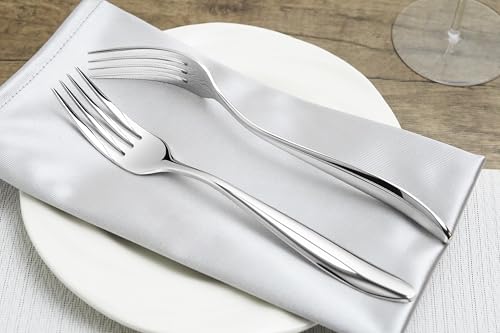 Dinner Forks,18/10 Stainless Steel,8 Inch,Set of 12 8" Dinner Forks