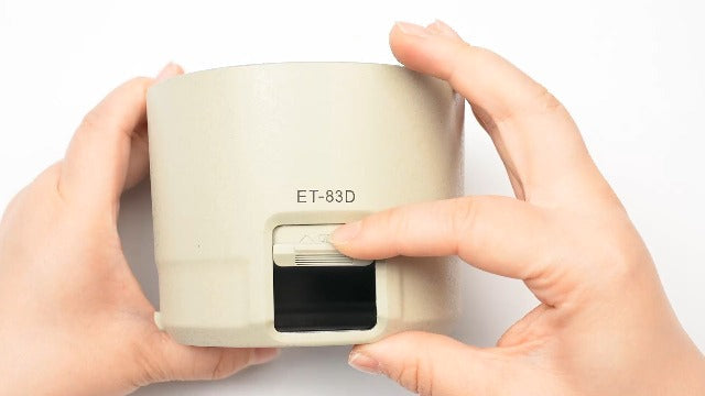 Lens Hood for - Lens - ET-83D White Plastic - Lens Hood Replacement - Camera Lens Hood - for EF 100-400mm F/4.5-5.6L is II USM