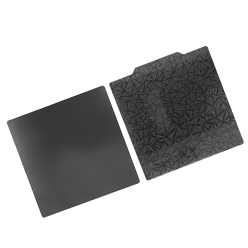 3D Printer Build Plate, Dual Sided Flexible Magnetic Spring Steel PEI PEO Coated 350x350mm High Temperature Resistant for Ender 3 CR10