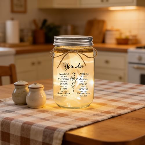 Spegiffu Christian Gifts for Women Baptism Confirmation Religious Gift You Are