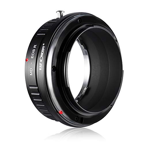 K&F Concept Lens Mount Adapter for Minolta MD MC Mount Lens to Canon EOS R Camera Body