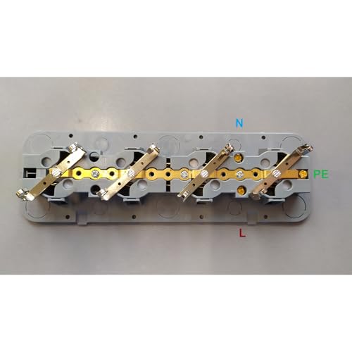 Wall Socket Surface-Mounted 2P+Z Schuko IP20 (4 Sockets) 4 sockets