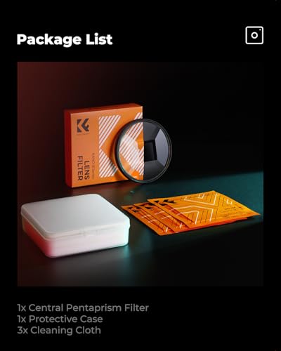K&F CONCEPT 77mm Fractal Filter Rotatable Prism 4+1