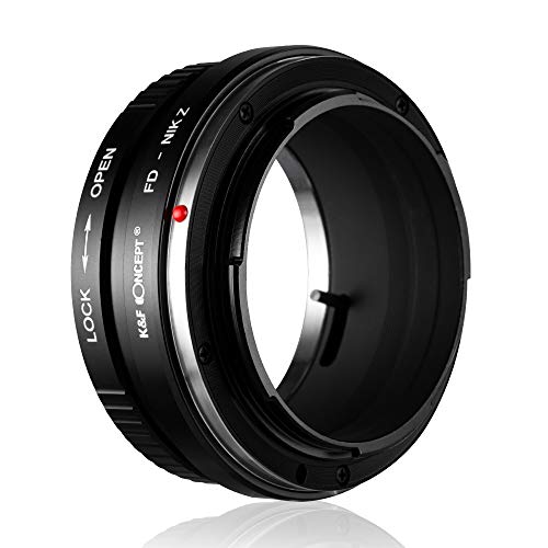 K&F Concept Lens Mount Adapter for FD FL Lens to Nikon Z6 Z7 Camera