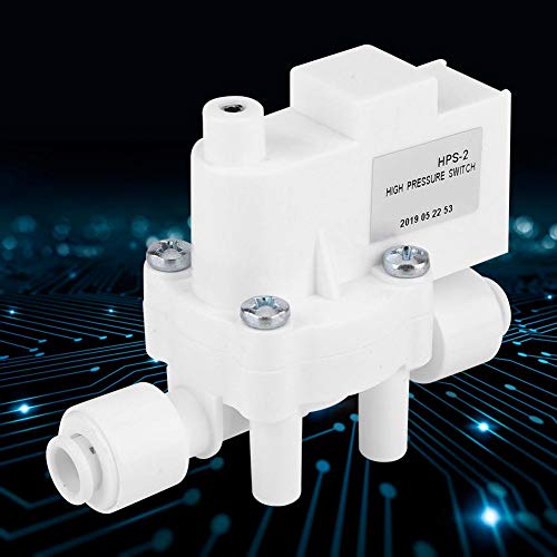 High Pressure Switch for Reverse Osmosis RO Water Fitlers Reverse Osmosis Tank 0.25MPa Action 1/4" DC 24V