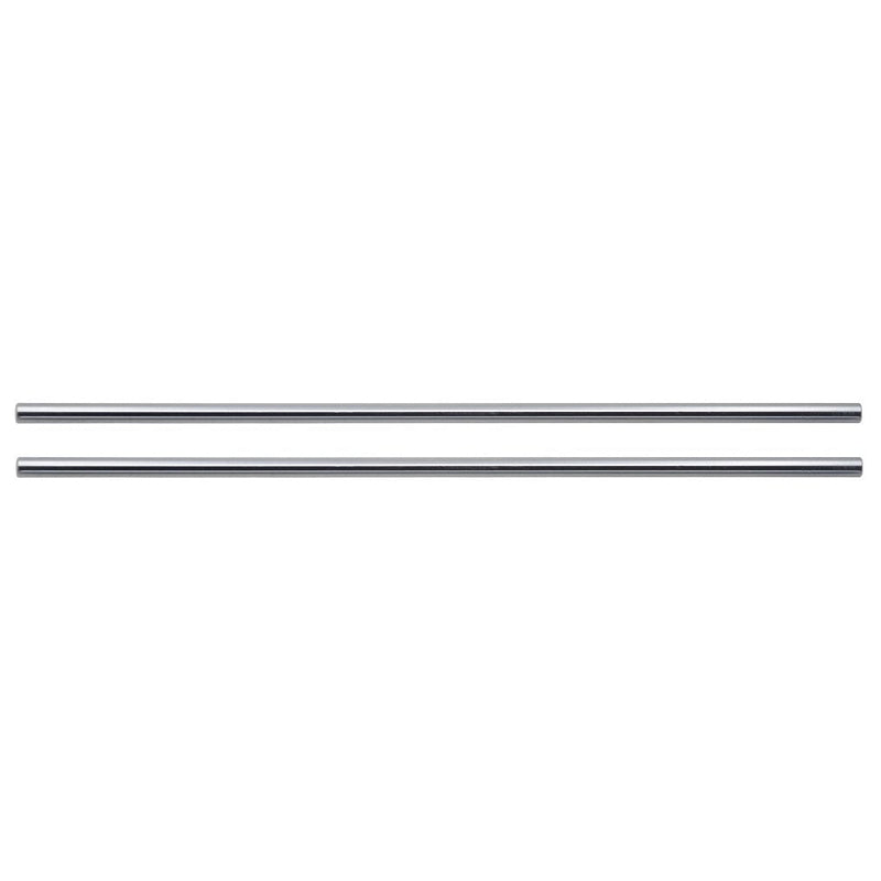[Australia - AusPower] - 2PCs 8mm x 320mm (.315 x 12.6 inches) Case Hardened Chrome Plated Linear Motion Rod Shaft Guide - Metric h8 Tolerance Diameter 8mm 320mm long 