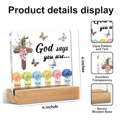 Christian Gifts for Women Birthday, Inspirational Gifts for Women Decor A True Friend