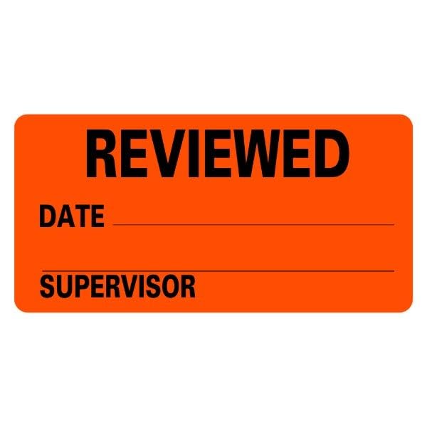 REVIEWED Labels with Date & Supervisor