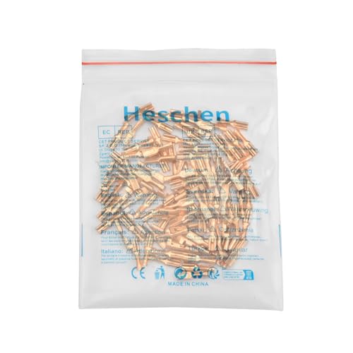 Heschen 2.8mm Flat Splice Crimp Terminals 100pcs Non Insulated 0.5mm² to 0.8mm² Cable
