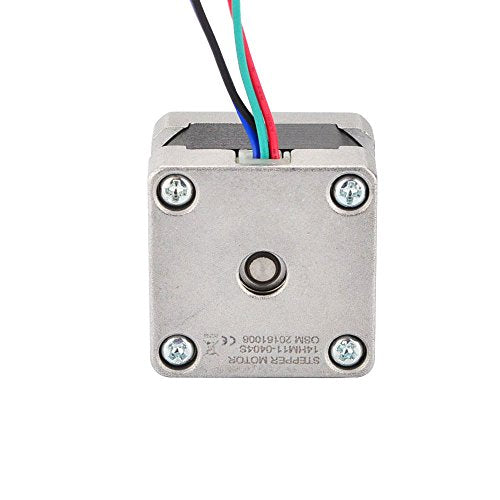 STEPPERONLINE Nema 14 Stepper Motor 0.9 deg 0.4 A 11 Ncm Bipolar 4 Wire for 3D Printer/DIY CNC