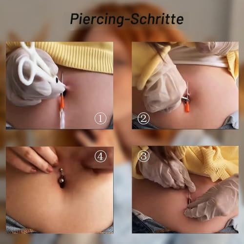 s Piercing Needles 16 g, 50 Pieces Ear Nose Piercing Needles IV Catheter Needles Ear Nose Piercing Needle (16G) 16g