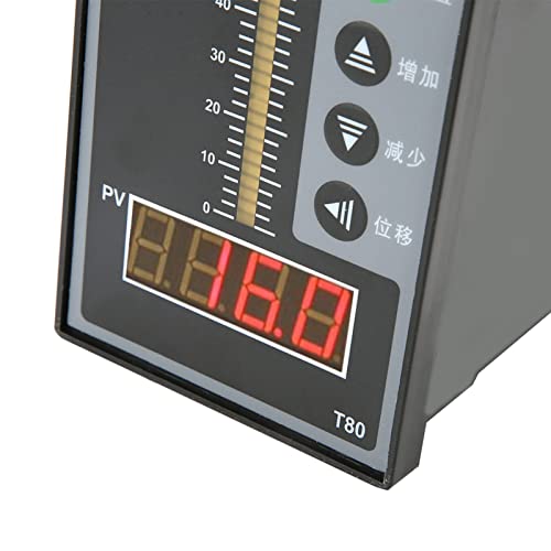 AC220V Liquid Sensor Level Indicator 4-20mA Intelligent Pressure Regulator for Liquids, High Precision Measurement, Light Column Level Indicator, T80