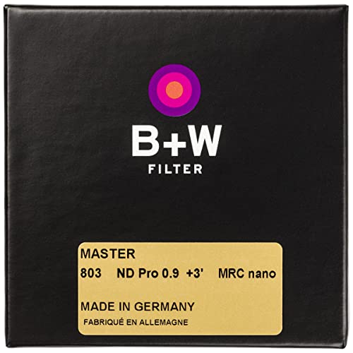 B+W 52mm Master Neutral Density 0.9 (3 Stop) MRC Nano 803M Glass Filter
