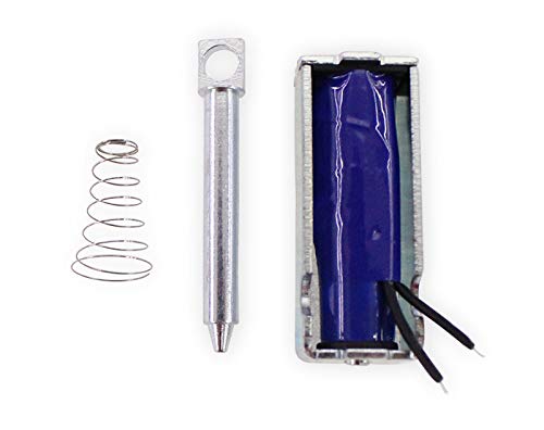 [Australia - AusPower] - Rectangular Sucker Electromagnet 5V 10N Push Pull Type Electric Electromagnet Solenoid Frame Electromagnet for Electromagnetic Lock Solenoid Valve 