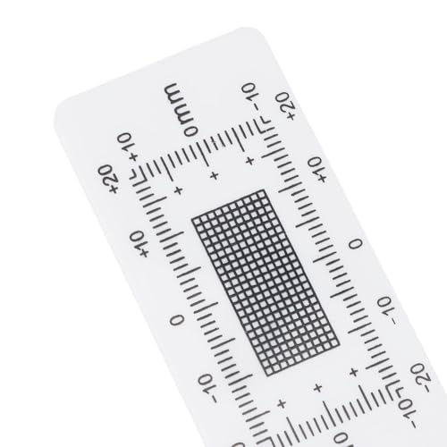 Crack Monitor, Precise ABS Acrylic Standard Crack Gauge Monitor, Multifunctional Portable Crack Monitor, Practical Measuring Tool for Corners