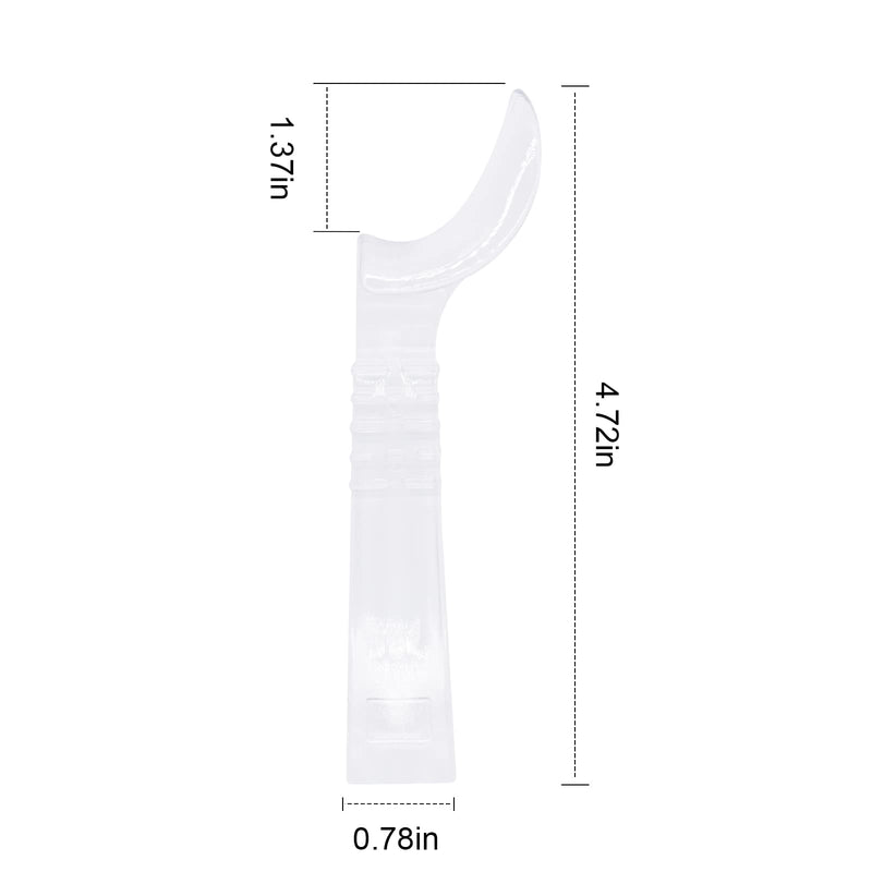[Australia - AusPower] - Angzhili 4 Pcs Dental Intraoral Cheek Retractor,Half-Lip Retractor,Unilateral Lip Retractors for Adults,Oral Care Tool,2 Left+2 Right,Large Size 