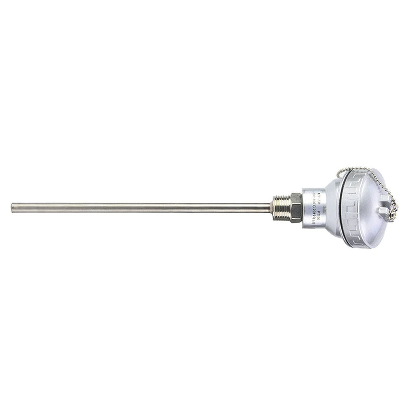 [Australia - AusPower] - Temperature Sensor Head, PT100 Temperature Sensor Probe 1/2" NPT Thread Thermocouple Terminal Head (PT 200mm) 