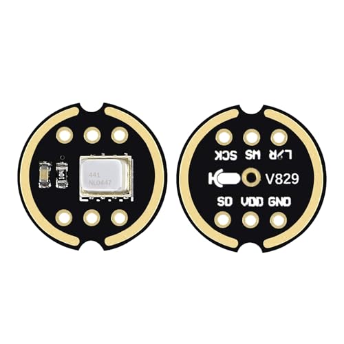 Pack of 6 INMP441 Omnidirectional Microphone Module 24 Bit I2S Interface Digital Output Compatible with ESP-32 Arduino