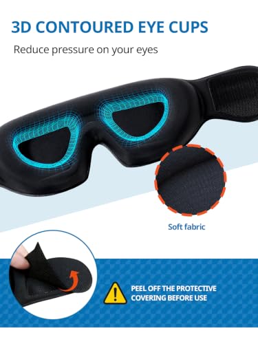 SARISUN travel pillow in black providing stable head support for airplane travel, a comfortable travel essential.