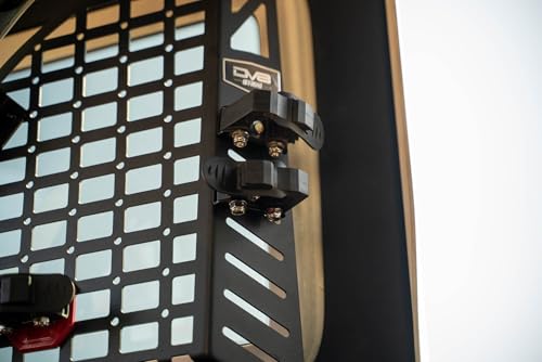 DV8 Offroad universal quick release tool mounts with steel and rubber construction