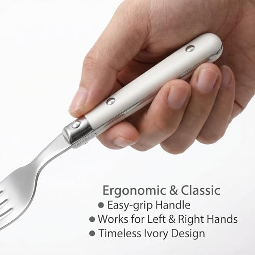 Hemoton 9-piece kids stainless steel flatware set with toddler-safe utensils, including forks, spoons, and knives for children.