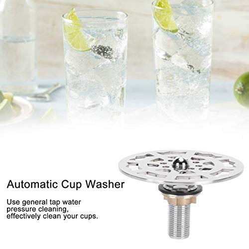 Moncer stainless steel cup washer faucet mounted for rinsing cupsCHANTABILITY