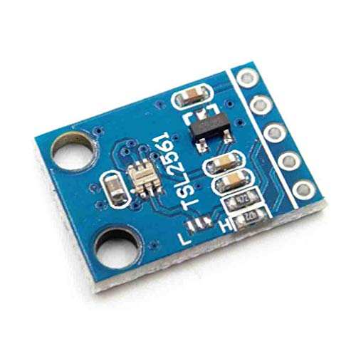 Hailege 2pcs TSL2561 Light Luminosity Sensor Infrared Light Brightness Sensor Luminance Sensor