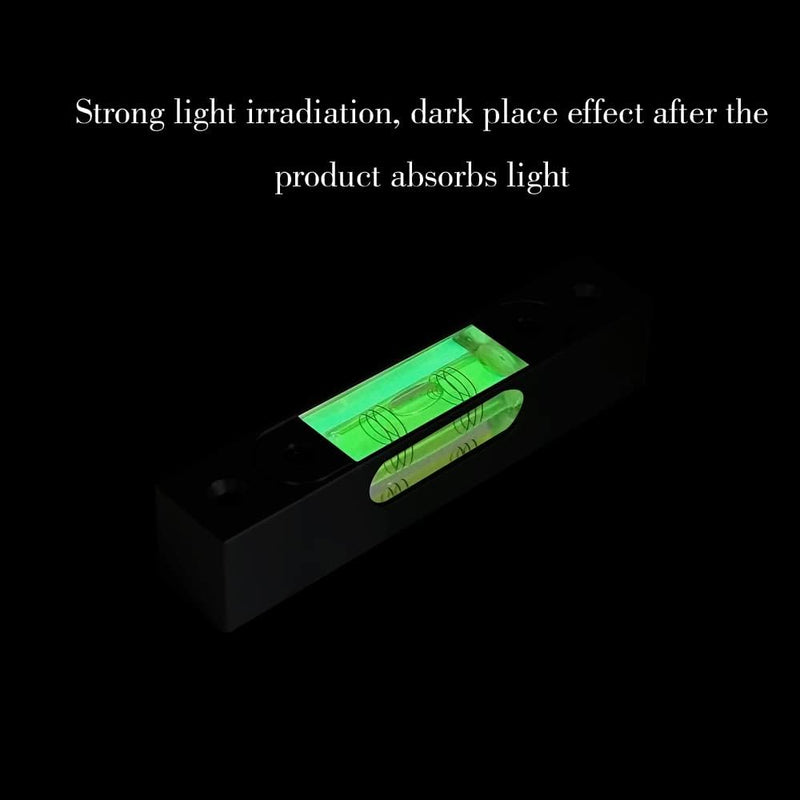 [Australia - AusPower] - UMEI Rectangular Adjustable Level Instrument with Holes, Aluminum Alloy Metal Adjustable Liquid Level Level Bubble, Luminous demagnetization, Length 120mm, Hole spacing 100mm (red) Red 