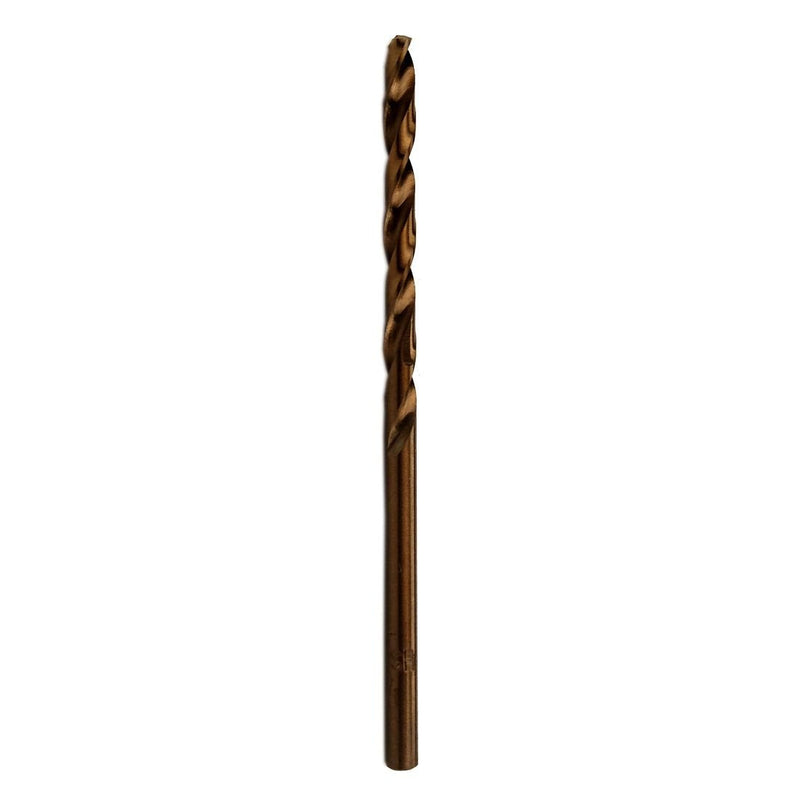 [Australia - AusPower] - 1/8-Inch Cobalt Steel M35 Jobber Length Twist Drill Bits for Hard Metal, Stainless Steel, Pack of 12 1/8 in 